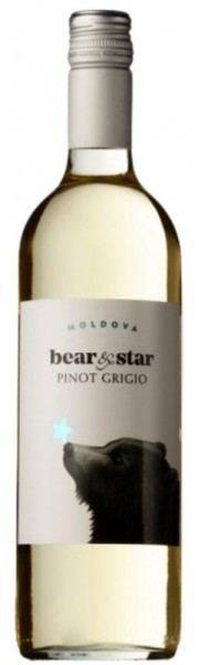 Pinot Grigio Bear & Star Moldova 18.75cl (Quarter Bottle)